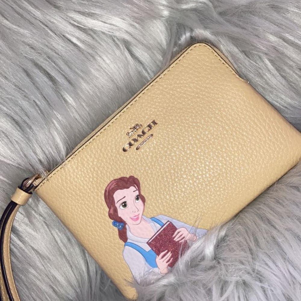 Disney X Coach Belle Wristlet